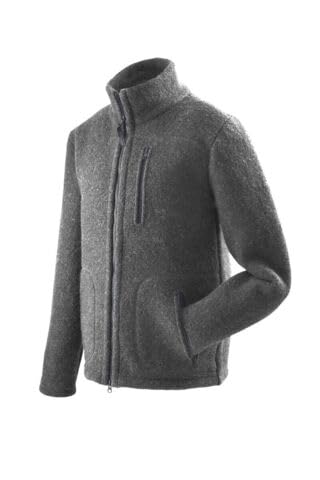 Mufflon Herren Joko Wolljacke Grau L