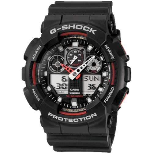 Casio G-Shock Herren Harz Uhrenarmband GA-100-1A4ER