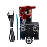 Qsvbeeqj Für Ender3 Gear Extruder Direct Upgrade ShortRange DoubleGear Extrusion Mit Riemenscheibenmotorkabel