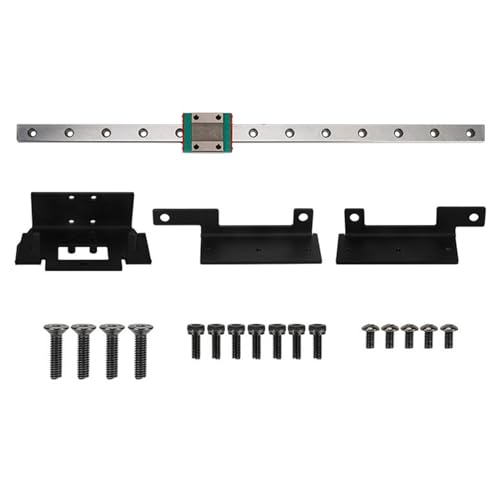 Osdhezcn MGN12H Linearschienen Kit Mit Fester Plattenhalterung Für Neptune 4/3 3D Drucker Miniatur Lineargleitlager Und Widerstandsfähiges Material