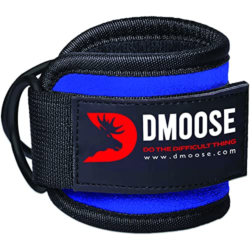 DMoose Fußschlaufen Kabelzug - kickbacks fußschlaufe - Fußmanschetten Kabelzug, Kabelzug Fußschlaufen für Fitness Training - Ankle Straps Fußschlaufen Fitness Accessories für Frauen und Männer