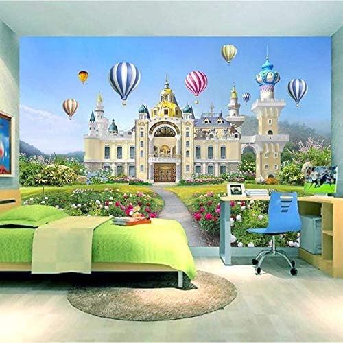 Kleine Prinzessin Traumschloss Dekoration Kinderzimmer 3D Tapeten Wanddekoration Fototapete Sofas Wohnzimmer Wandbild Schlafzimmer-430cm×300cm