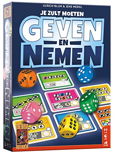 999 Games 999-GEV01 Geben und Nemen Würfelspiel