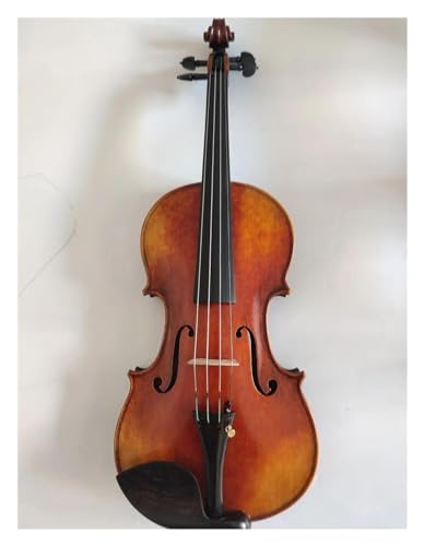 Geige Handgefertigte Violine 4/4 Massivholz Fichtenplatte Ahornboden Violine Professionelle Violine Anfängerinstrument (Color : 1/2)