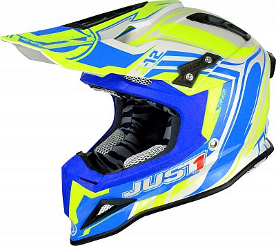 Nur 1 Helme J12 Motocross Helme, Rot, Größe M