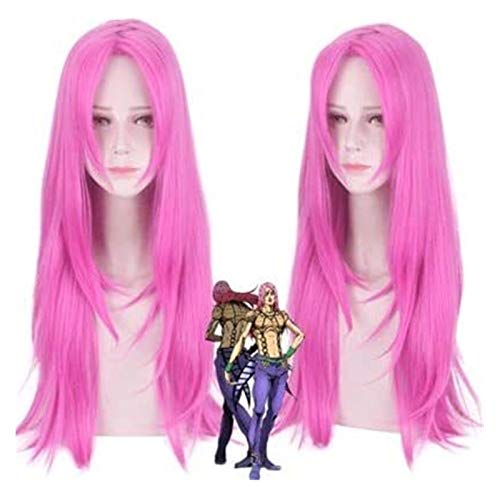 Anime cosplay perücke Anime Coser pruik Diavolo Perücke Anime Perücke JoJo' s Bizarre Abenteuer Cosplay Comic-Con Halloween Party Karneval Erwachsene Männer und Frauen Anime Fans