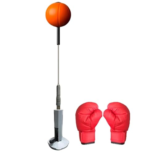 Box-Speedball – praktischer vertikaler Box-Reflexball – Box-Speed-Boxsack für Erwachsene und Kinder, Flexibler Höhenreflex-Trainings-Punchball für Übungen