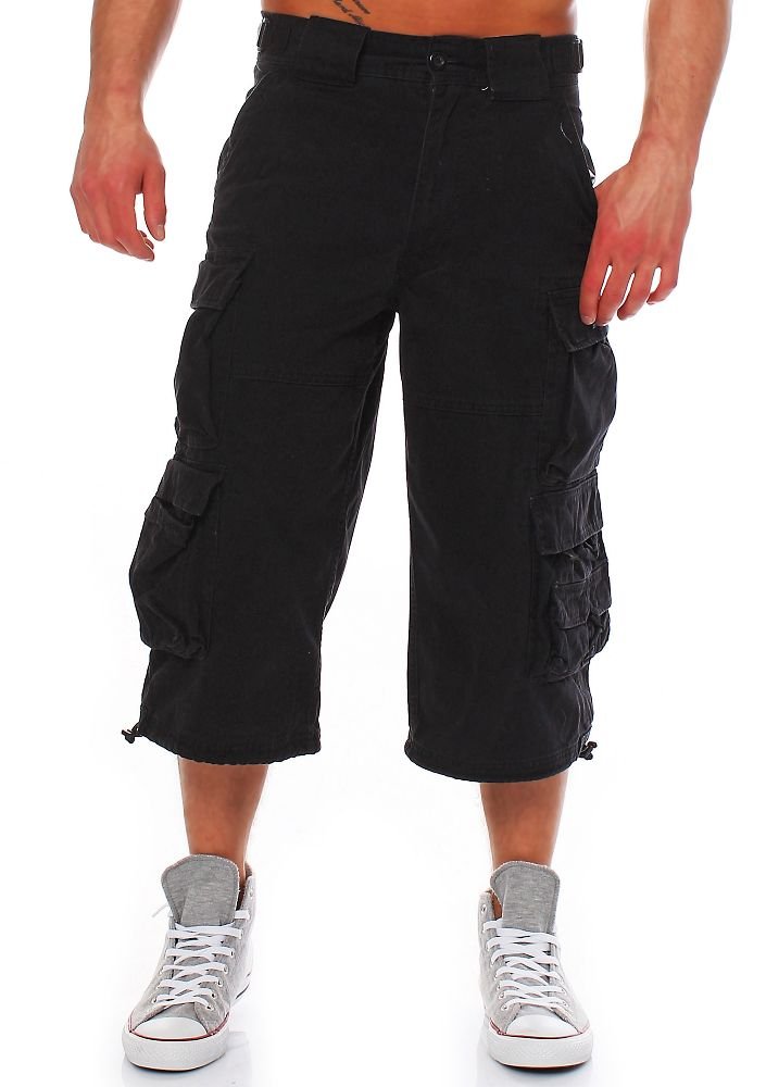 Jet Lag Cargo Shorts 007 schwarz XXXL