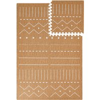 Puzzle-Spielmatte BERBER (120x180cm) in camel