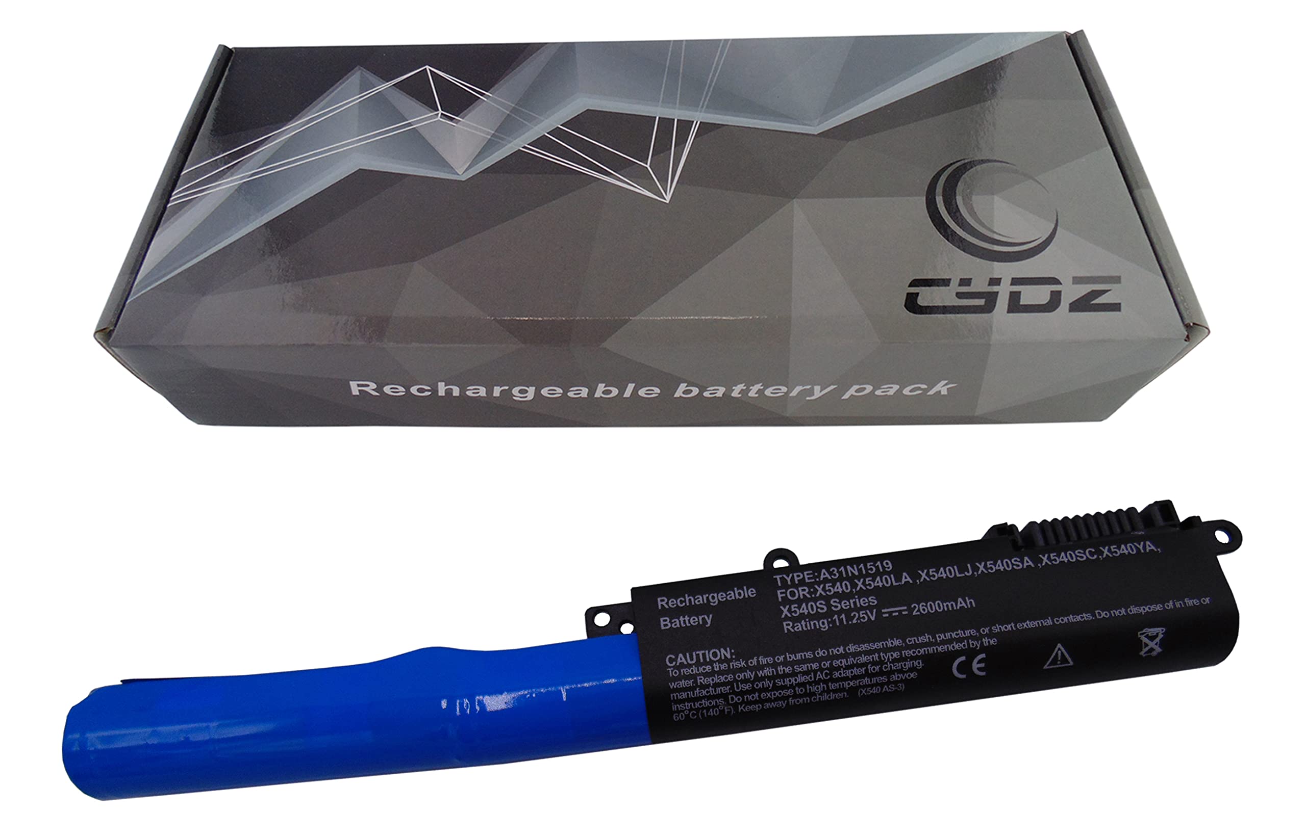 Laptop Batterie ersetzen für ASUS Akku A31N1519 11.25V 2600mAh PC für ASUS X540 X540LA X540LJ X540SA X540SC X540YA X540S F540 F540L F540LA F540S F540SA F540Y R540 R540L R540LA R540S R540SA R540Y