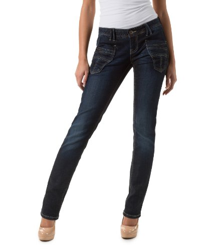 M.O.D Jeans Fran Straight W28 L32, Darkish blue