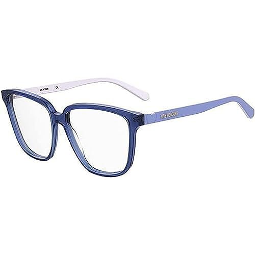 Moschino Love Unisex Mol583 Sunglasses, PJP/14 Blue, 55