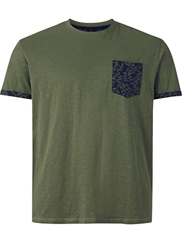 Charles Colby Herren T-Shirt Earl Higgles Khaki 3XL (XXXL) - 64/66