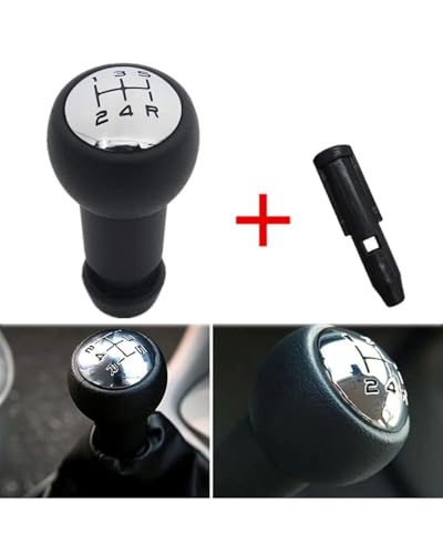 Schaltknauf Universal 5 Geschwindigkeit Für Xsara Picasso Für Peugeot 307 Mt Schaltknauf Stick Hebel Stift Handball Griff Kunststoff Adapter Shift knob(A Style)