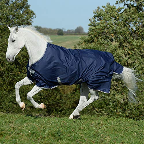 Bucas Freedom Turnout Medium 150g - navy/silver, Groesse:130