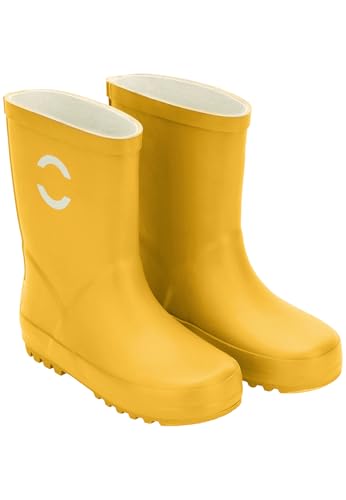 Mikk-line Gummistiefel Kinder 19 | Sunflower Regenstiefel Kinder Gefüttert | Gefütterte Gummistiefel Kinder | Wasserdichte Gummistiefel | Regenschuhe & Kinderstiefel