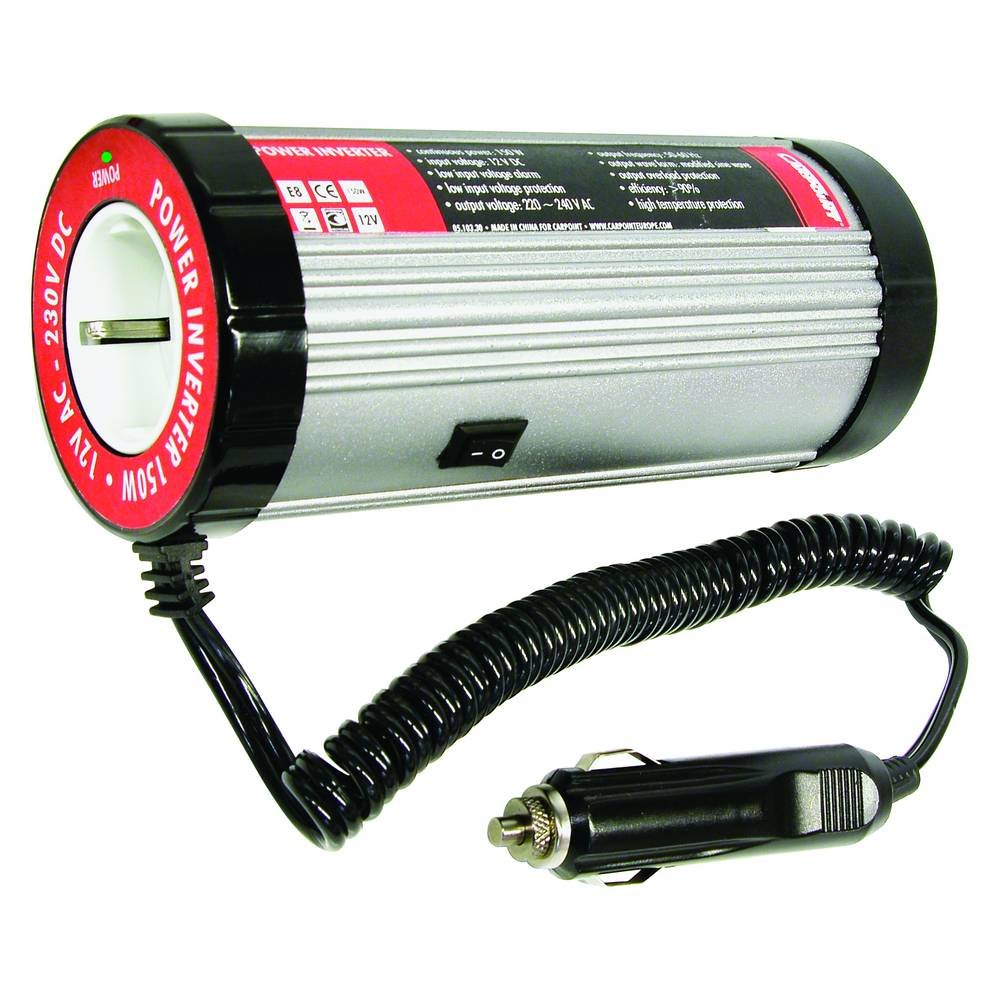 Carpoint 0510330 Netzteil 12V>230V, 150 Dosenformat