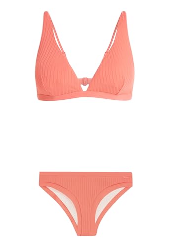 Protest Damen Triangel-Bikini Cheeky PRTBIGHT Stretch Sugarcoral S/36