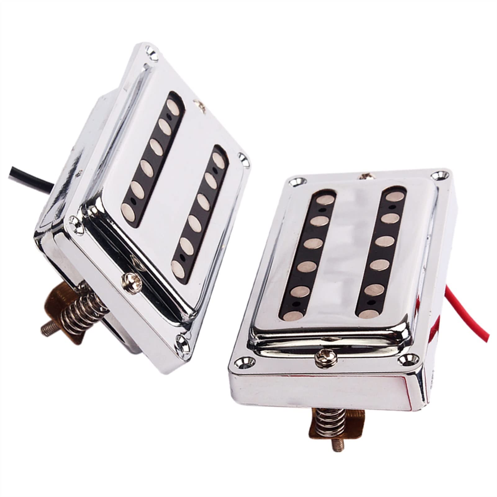 ZENGXUE Humbucker-Brücken-Halsaufnahme Mit Schrauben Für E-Gitarren Humbucker Tonabnehmer Set