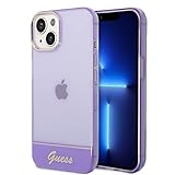 Guess GUHCP14MHGCOU hülle für iPhone 14 Plus 6,7" violett/Purple hardcase Translucent