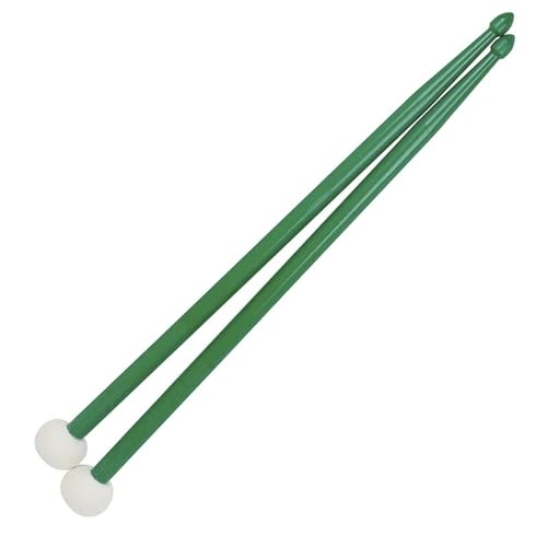 5A Drumsticks Stick Nylon Filz Hammer Drum Sticks Für Anfänger Percussion Instrument Teile Trommelstöcke für Anfänger (Color : G)