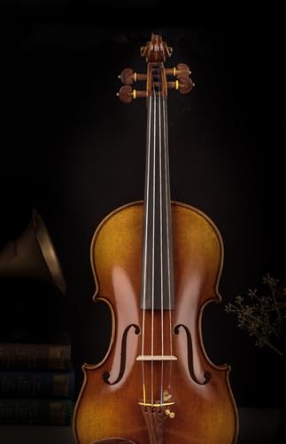 Standard Violine Konzert Solo Handgemachte Geige Natürliche Ahorn Professionelle(4/4 sandalwood)