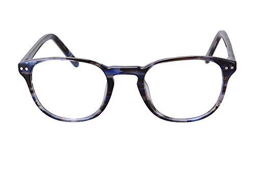 MEDOLONG Blaues Licht, das Multifocal-Computer-Lesebrille-Antiblaulicht-progressive Multifocus-Frauen-Lesebrille blockiert-RG81