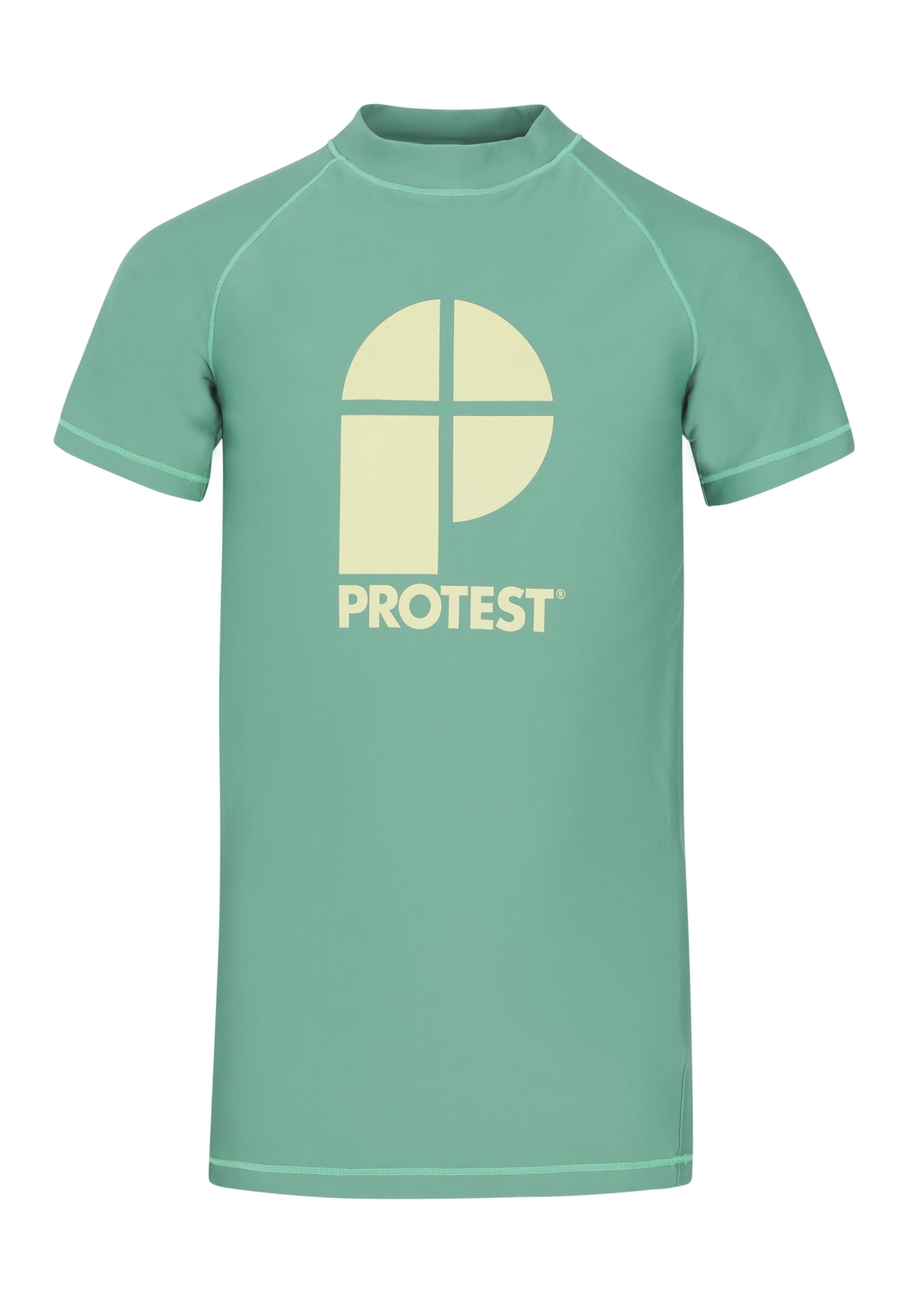 Protest Boys Surfshirt Kurzarm PRTBERENT JR Frosty Green 128