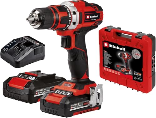 Einhell 4513939 TE-CD 18/40-1 Li (2x1,5 Ah) Akku-Bohrschrauber