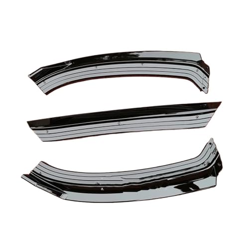 Frontspoiler Lippe Für VW Für Polo MK5 6R Standard Pre‑Facelift 2010 2011 2012 2013 Schwarz Glänzend Front Stoßstange Splitter Lippe 3Pcs Frontstoßstange Spoiler