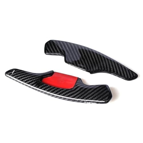 DOFABI Carbon Fiber Auto Lenkrad Schaltwippen Verlängerung 2 Stück/Set, for Ford, for Taurus, for Mondeo, for Lincoln Schaltwippen-Erweiterungen