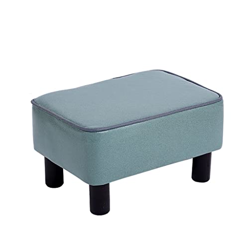 CNBYDK Fußhocker, Fußhocker Kleiner Hocker, Niedriger Hocker Für Den Haushalt, Wohnzimmer Sofa Hocker, Bank, Beinhocker/D