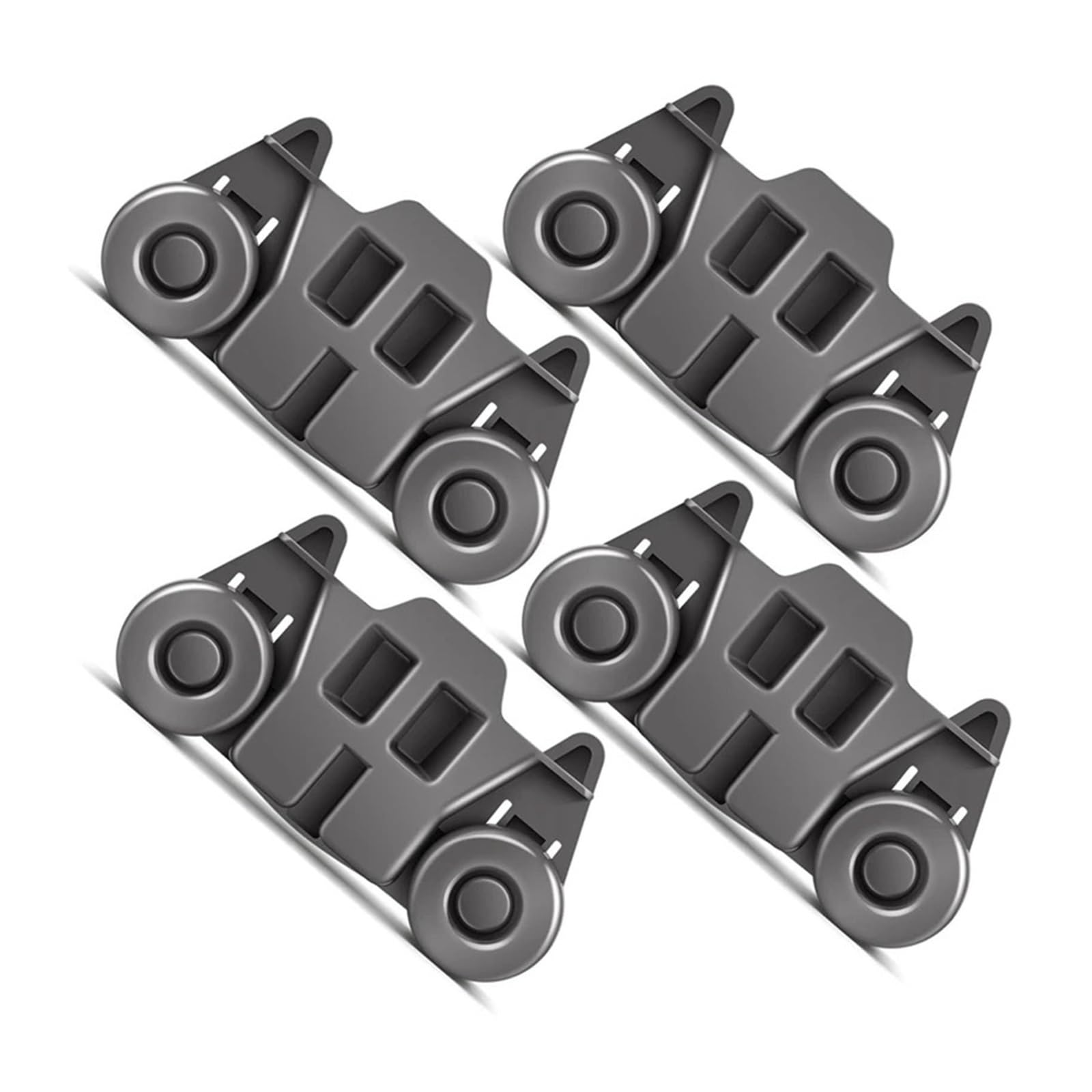 DEYIN 4PCS W10195416 Spülmaschinenräder Unterkorb for Geschirrkorbteile