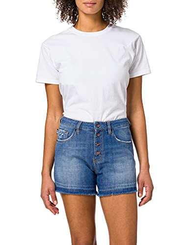 Love Moschino Womens W O 104 83 T 085A Casual Shorts, Blue Jeans, 42