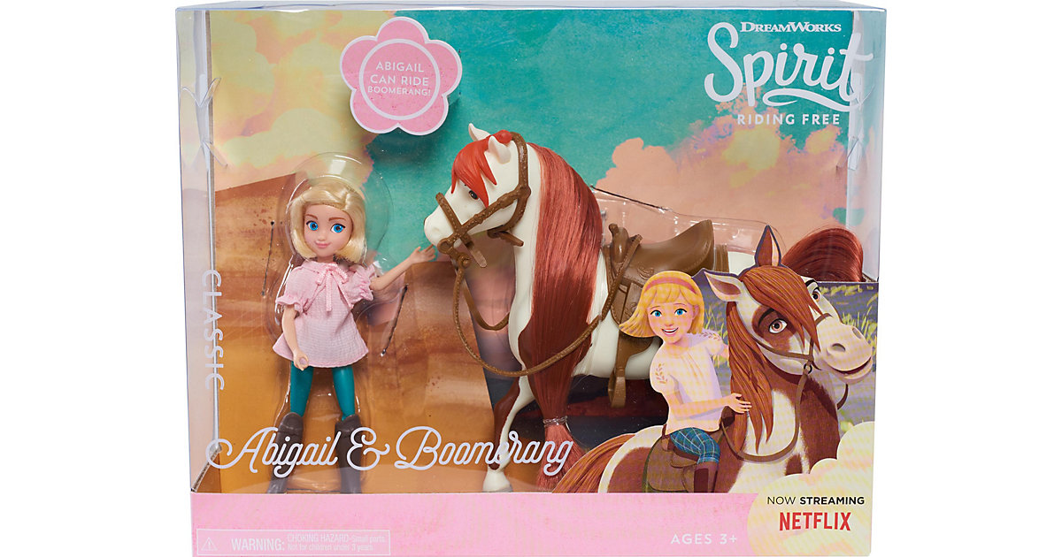 Spirit Sammelpuppe + Pferd - Abigail & Boomerang 2