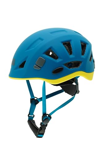 Kong Italy Unisex – Erwachsene Leef Sz. Uni Petrol/Saffron Kletterhelm, Öl/Gelb, Einheitsgröße