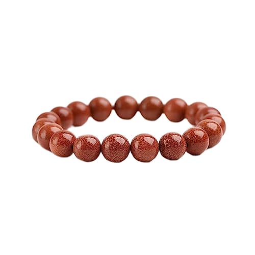 Hölzerner Rosenkranz, Gebetsperlen, Schmuck Natursteinarmband Männer Frauen Schwarzes Armband 8 mm 10 mm Perlen 10 mm Perlenarmband Armbänder (Farbe: 10 mm Perlenarmband) (Farbe(Color:Onecolor-6mm)