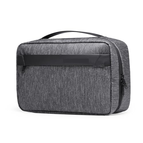 Reise-Kulturtasche Herren Business Trip Trocken-Nass-Trennung Fitness Bad BagMakeup Aufbewahrungstasche Waschtasche Kosmetiktasche Set(Grey 2)