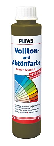 PUFAS Vollton- und Abtönfarben umbra grünl. 0,75 Liter