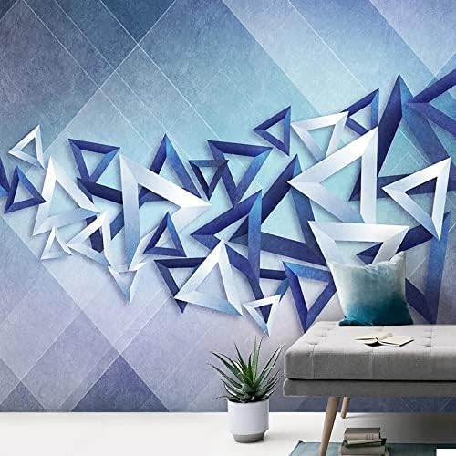 XLMING Abstrakte Geometrie Hintergrund 3D Tapete Home Dekoration Wohnzimmer Sofa Schlafzimmer Tv Hintergrund Wand-150cm×105cm