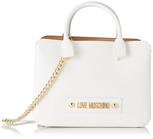 Love Moschino Damen Jc4424pp0fks0120 Handtasche, Weiß, Einheitsgröße