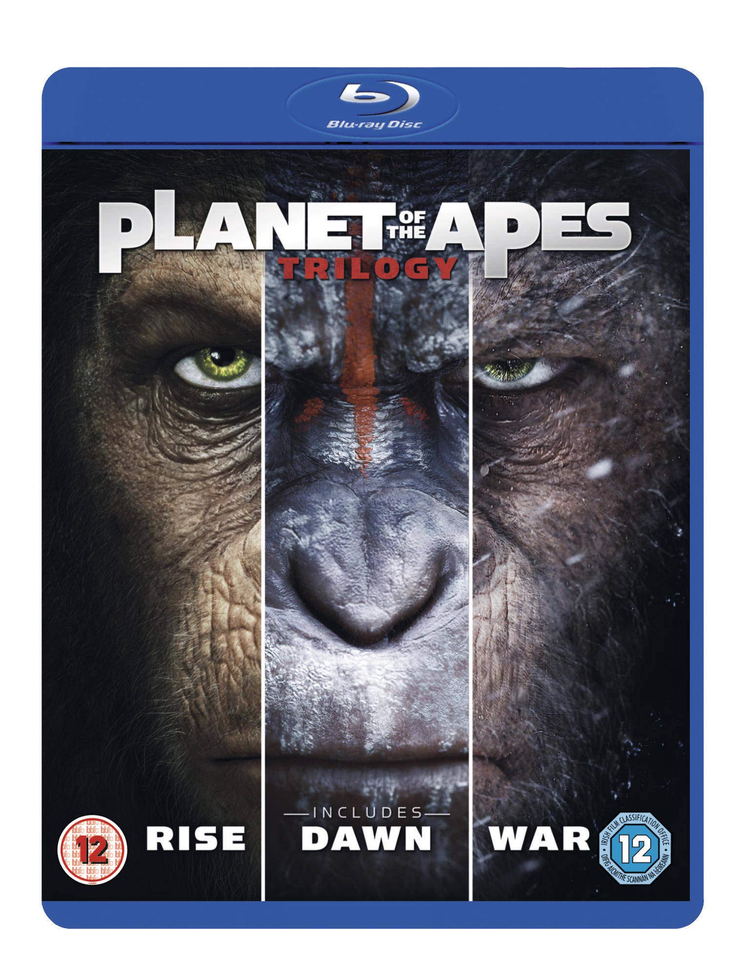 Planet Of The Apes Trilogy Boxset BD [Blu-ray] [UK Import]