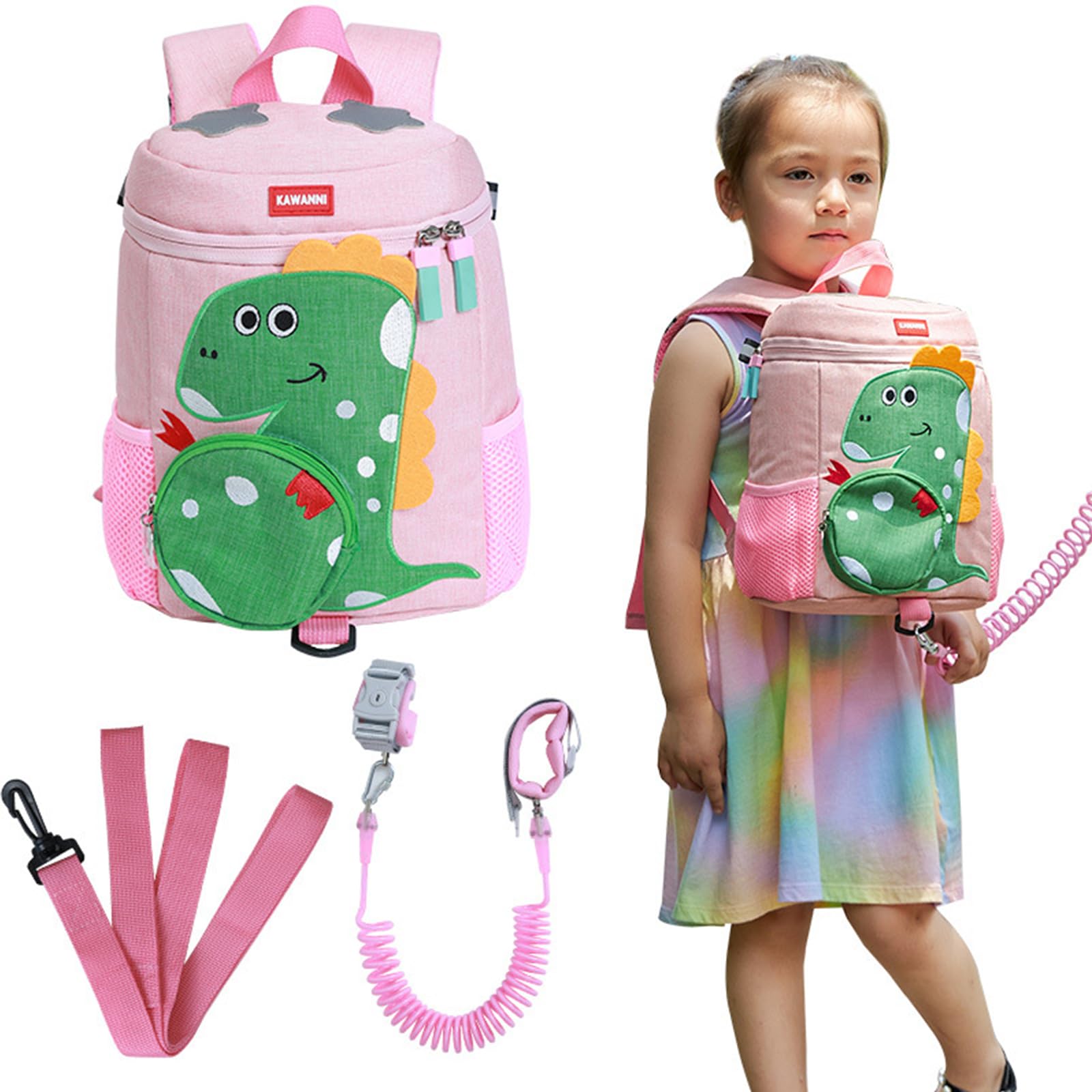 Rucksack 2 Verschiedenen 1 5-Meter Geschirr Baby Rucksack Kindergarten Rucksack Kleinkind Kindertasche