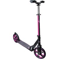 Muuwmi Mädchen Aluminium Scooter Pro 215 mm, schwarz/pink, One Size