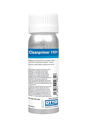 OTTO-Chemie Dichtsoff Zusatzprodukte Cleanprimer 1101, 1226, Primer 1216, 1218, Cleaner T, Cleaner C, SilOut (Cleanprimer 1101, 1000 ml)