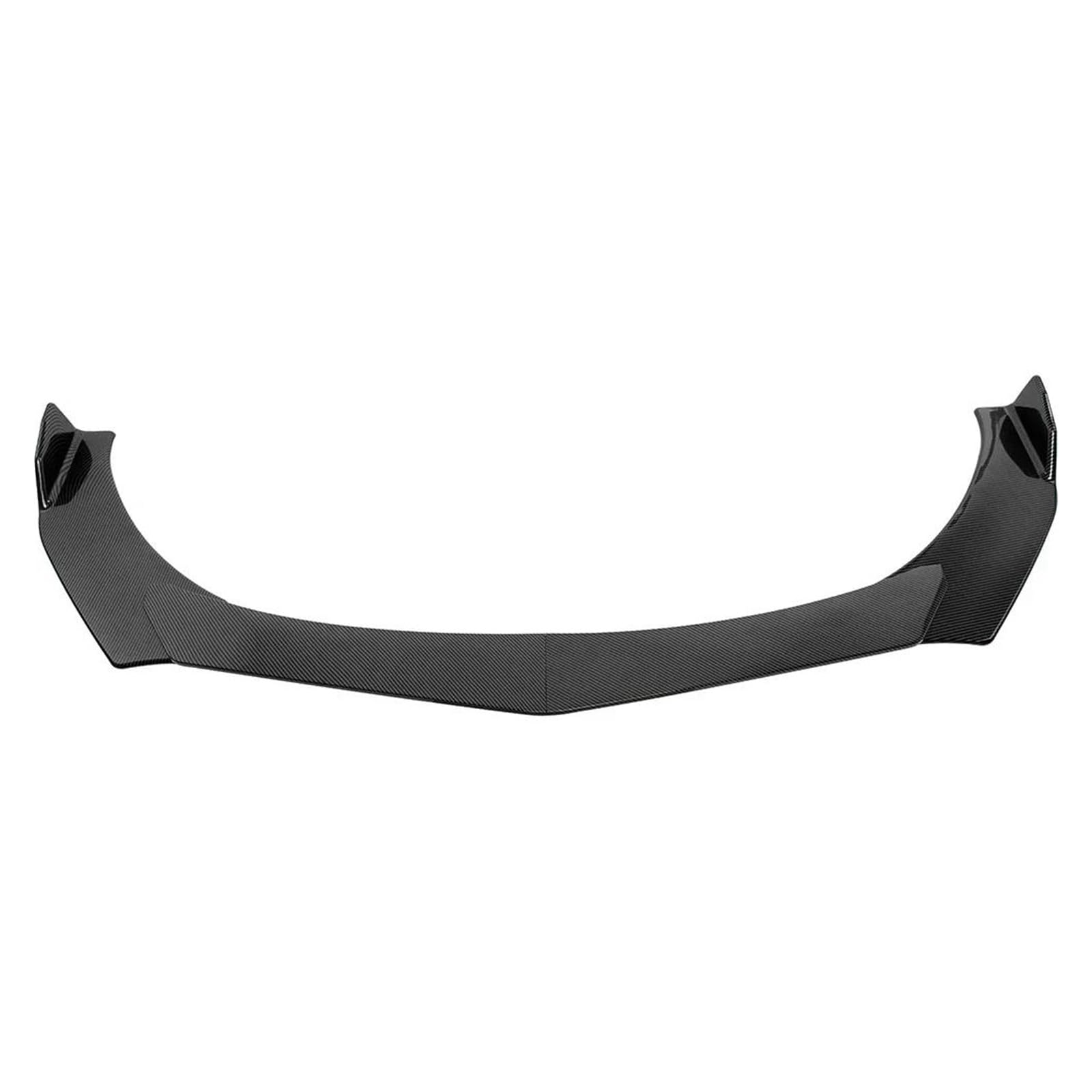 Frontspoiler Lippe Für Civic Für Focus Für Benz Für Mazda 4PC Universal Auto Front Lip Kinn Stoßstange Sopiler Flügel Body Kits Anti Scratch Frontstoßstange Spoiler(Carbon Fiber)