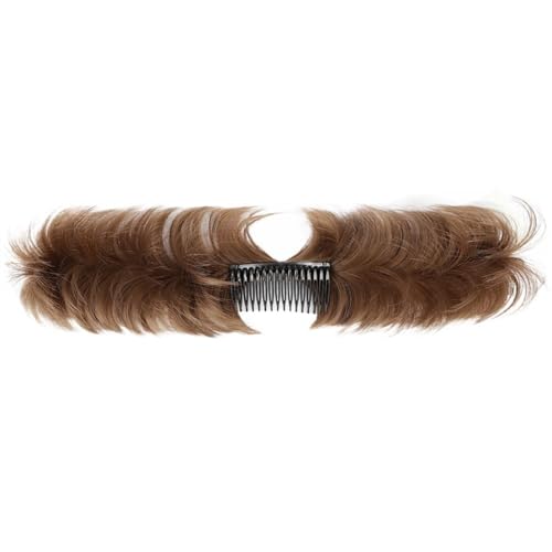 Haarteile Haarknoten Unordentlicher Dutt-Haarteil, Hochsteckfrisur, Seitenkamm, Clip-in-Haarknoten for Frauen, kurze, natürliche, verstellbare Stile, einfache Chignon-Haarteile Brötchen Haare(12)