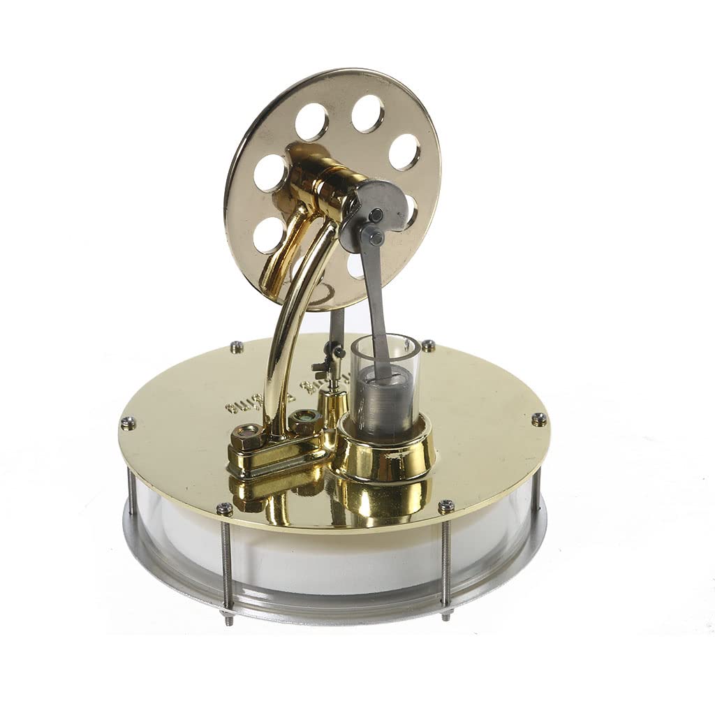 LIbgiubhy Niedertemperatur Motor Dampf Modell Spielzeug Stromgenerator High Desktop Ornamente