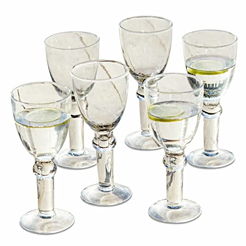 LOBERON® Weinglas 6er Set Devon, Glas, H/Ø ca. 19/8 cm, klar