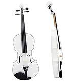 Standard Violine 4/4 Violine Geeignet Für Anfänger Student Violine Sets(4-4White Set)